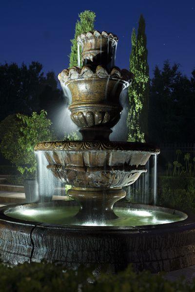 A large fountain goes well on any main entrance, Poughkeepsie NY