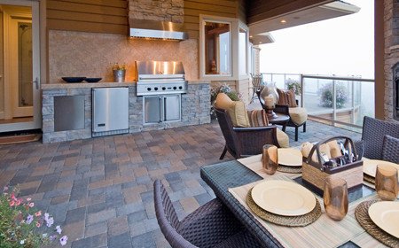 Outdoor kitchen are great addition to any home for extra entertaining, Upstate NY