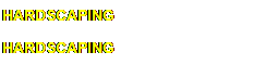 HARDSCAPING