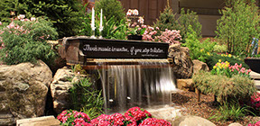 very custom piano waterall in backyard build using aquascape componets newpaltz ny 12561 